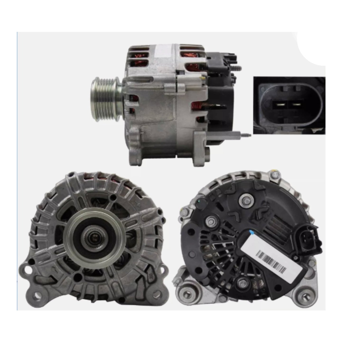 140A ALTERNATOR FITS VW/AUDI/SEAT/SKODA VAG PETROL MODELS