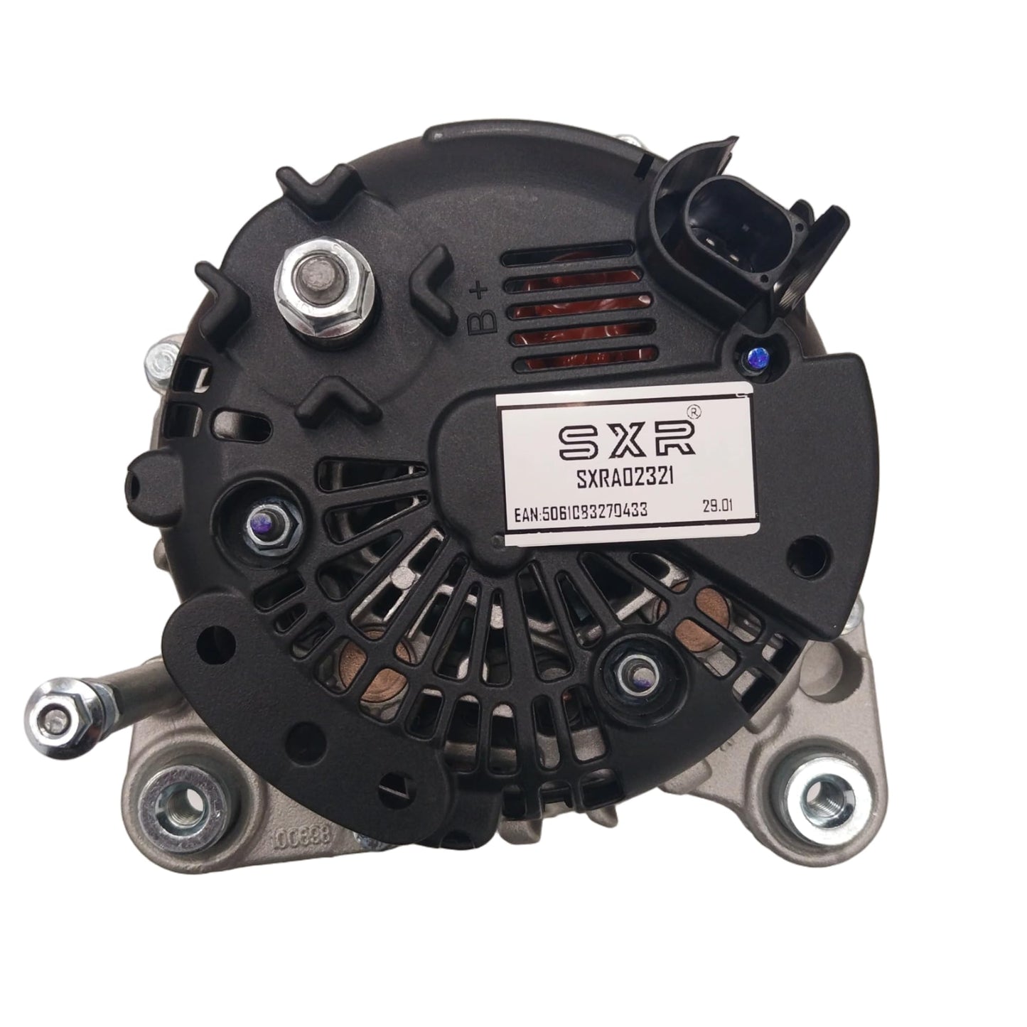 Alternator for VW Volkswagen Transporter 180 Amp T5, Caravelle 2.5 TDI, 2003-2009 Diesel