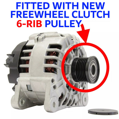 Alternator fits RENAULT TRAFIC & VAUXHALL VIVARO with AIRCON 1.9 F9Q DTi DCi CDTi 2001-2006