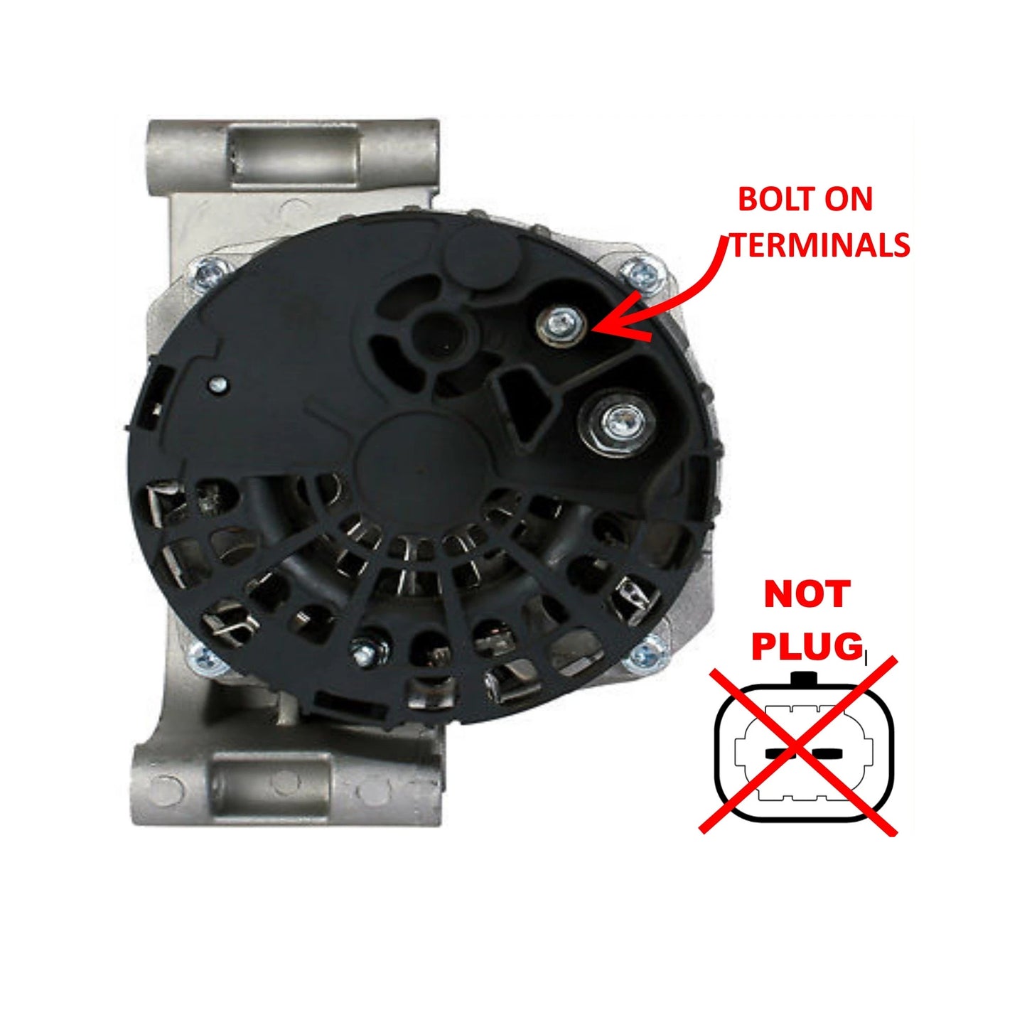 ALTERNATOR for FIAT VAUXHALL ASTRA H ASTRAVAN MK5 1.3 CDTI JTDM DIESEL ALTERNATOR